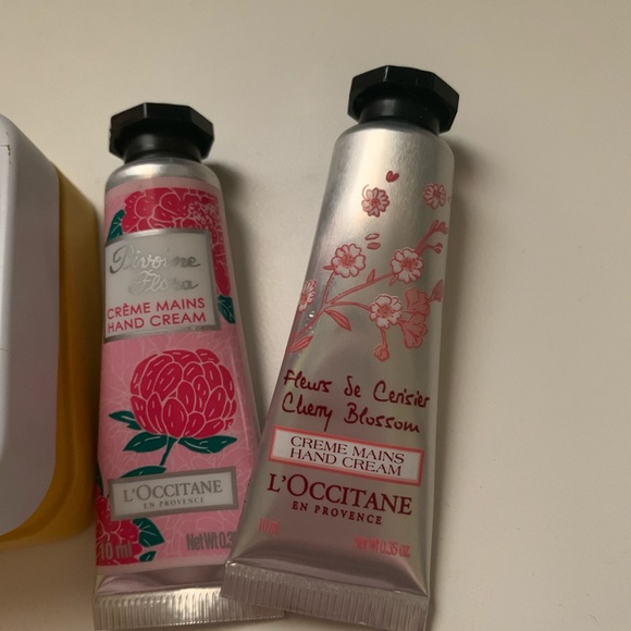 L’occitane mini hand cream set with tin box - Picture 2 of 3